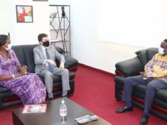 Guinรฉe/MESRS: Le ministre d’Etat Aboubacar SYLLA a reรงu en audience le chargรฉ d’affaires de l’ambassade du Brรฉsil