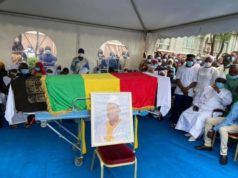 Levée du corps de K²: un dernier hommage rendu à Ibrahima Kalil KONATE