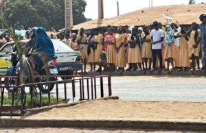 Conakry/Visite de KAGAME : Des Écoliers mobilisés…